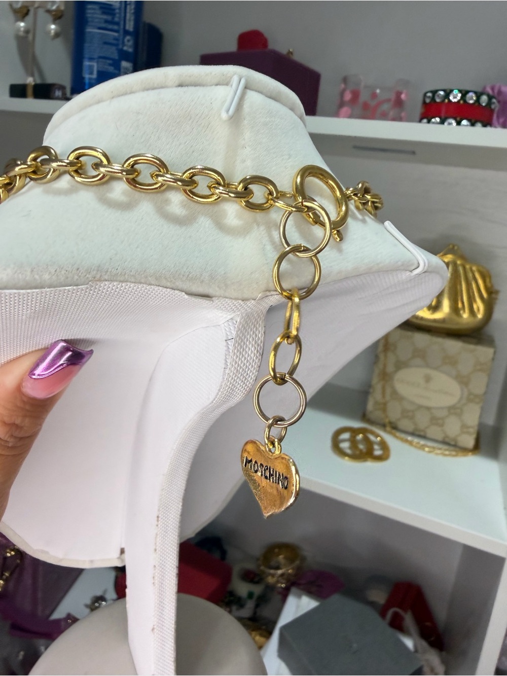 Moschino Charm Necklace - Picture 5 of 6